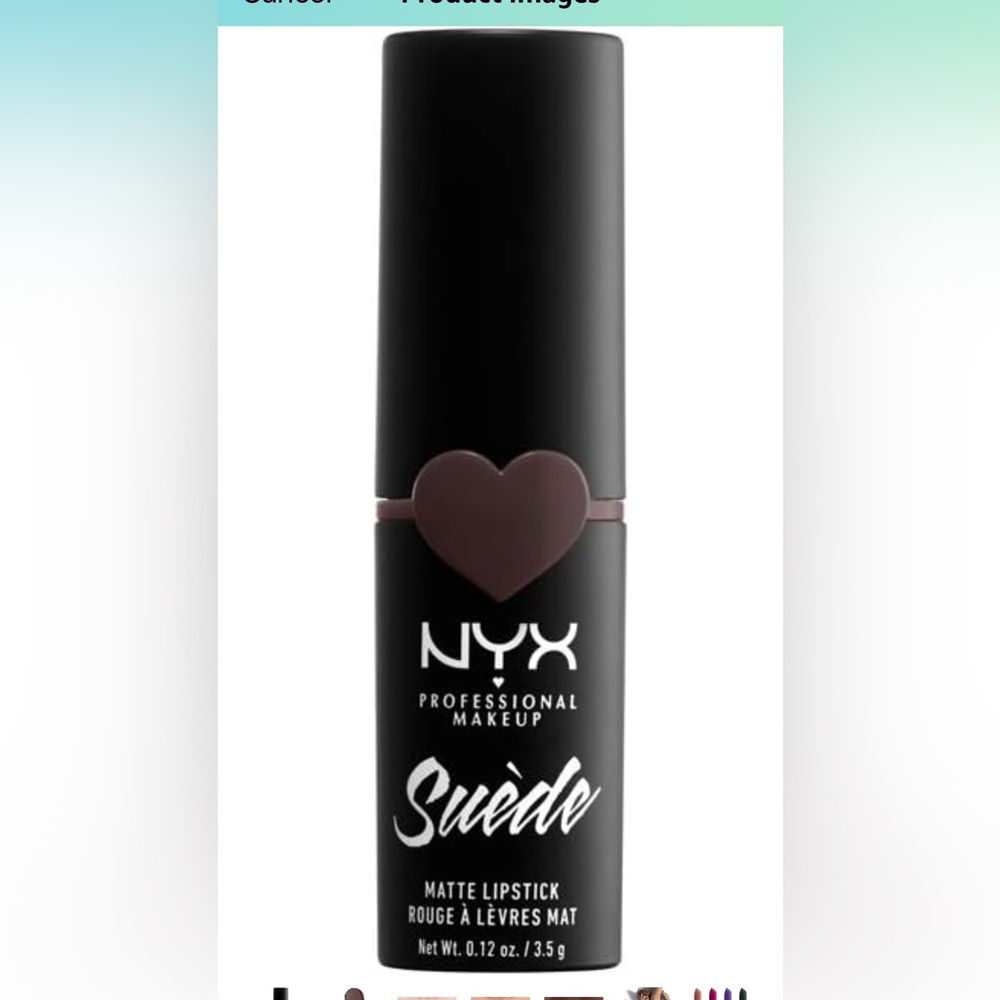 NYX NEW Nyx suede matte lipstick moonwalk